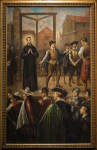 Schilderij van het Scots College in Rome