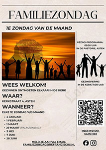 Uitnodiging Familiezondagen Uitnodiging Familiezondagen
