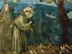 Fresco van Franciscus