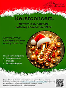 Kerstconcert Harmonie St. Antonius Kerstconcert Harmonie St. Antonius