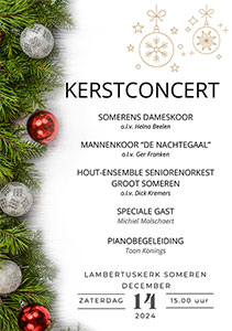 Kerstconcert Dameskoor, Nachtegaal en Hout-ensemble Kerstconcert Dameskoor, Nachtegaal en Hout-ensemble